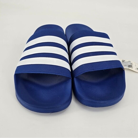 Adidas Adilette Royal Blue Slide Sandals Size 18 - Picture 5 of 6